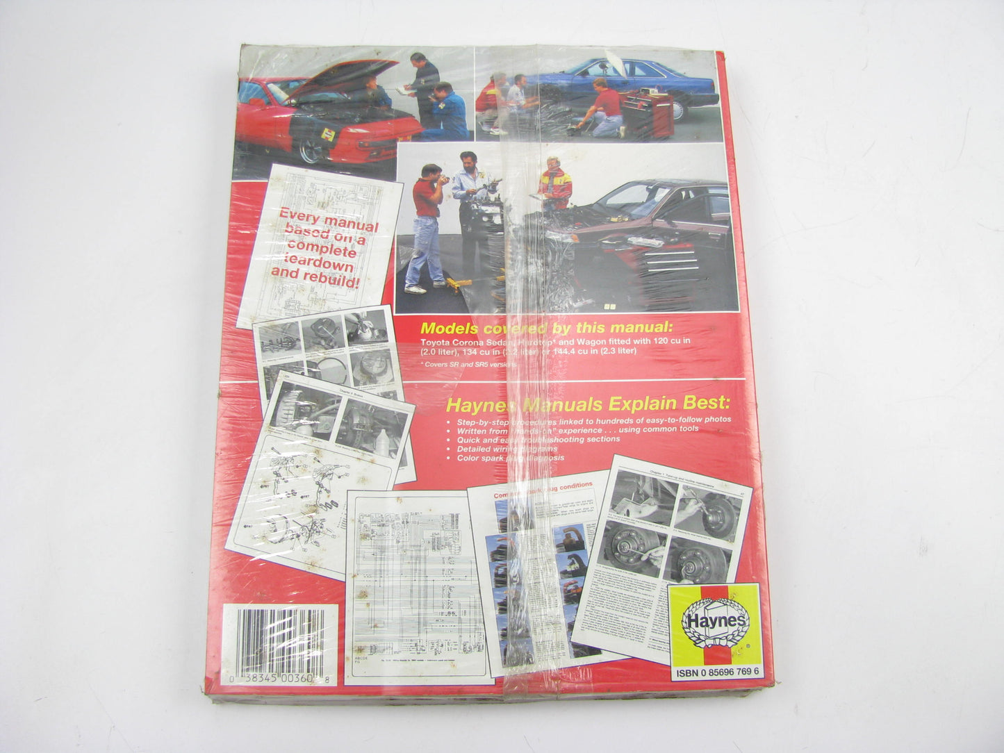 Haynes 92045 Automotive Repair Manual - 1974-1982 Toyota Corona - SEALED