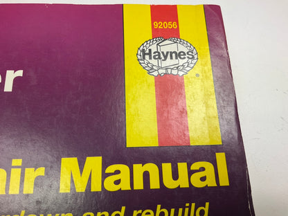 Haynes 92056 Repair Manual For 1980-1996 Toyota Land Cruiser FJ60, 62, 80 - USED