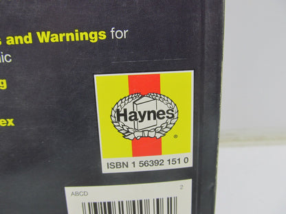 Haynes 92075 Repair Manual For 1979-1995 Toyota Pickup 1984-95 4Runner - SEALED