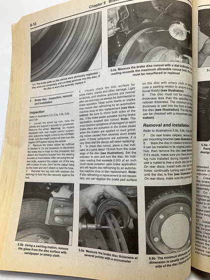 Damaged Cover, Used, As Shown - Haynes 92079 Repair Manual 03-09 Toyota 4Runner