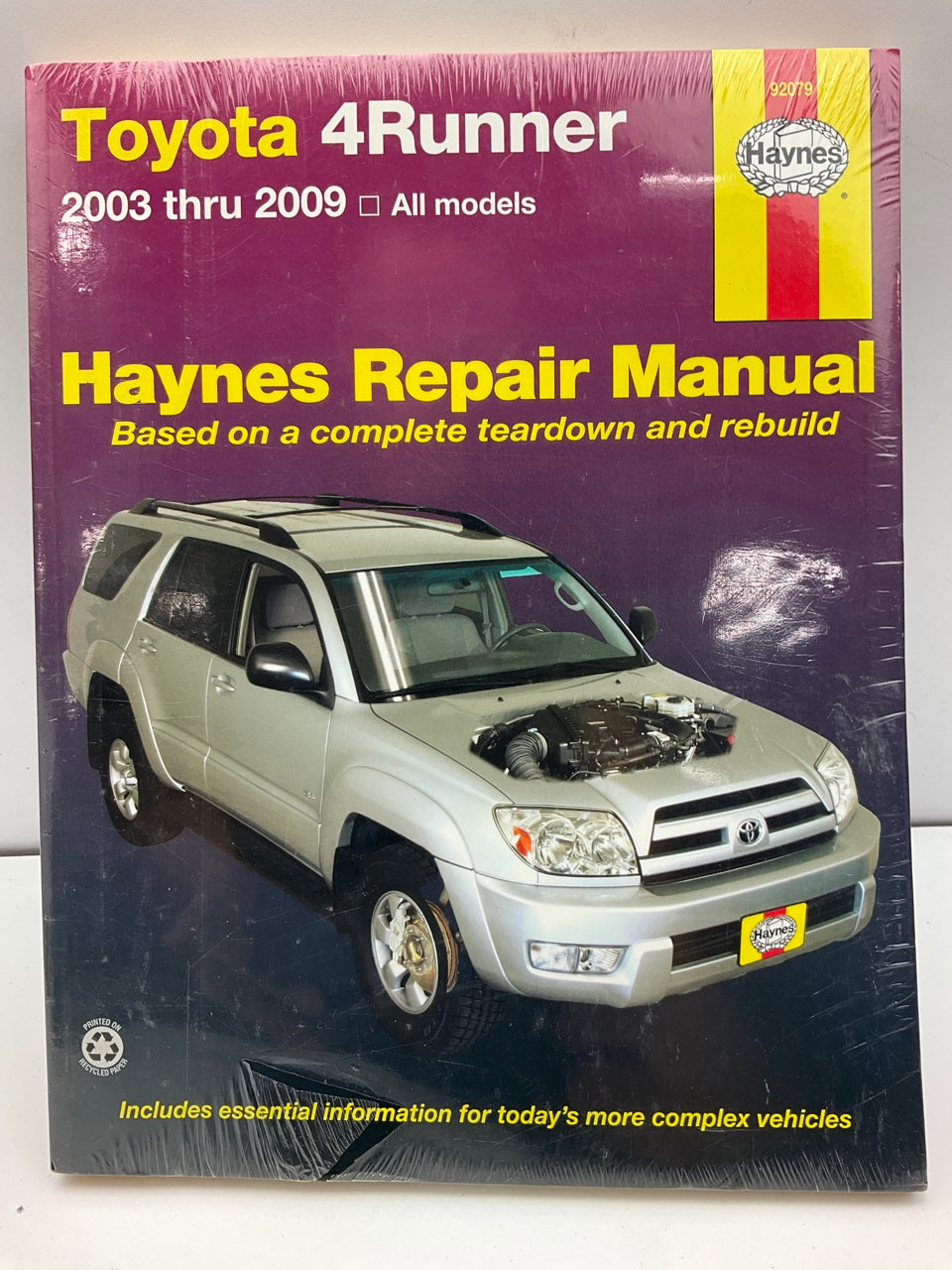 SEALED - Haynes 92079 Repair Manual For 2003-2009 Toyota 4Runner