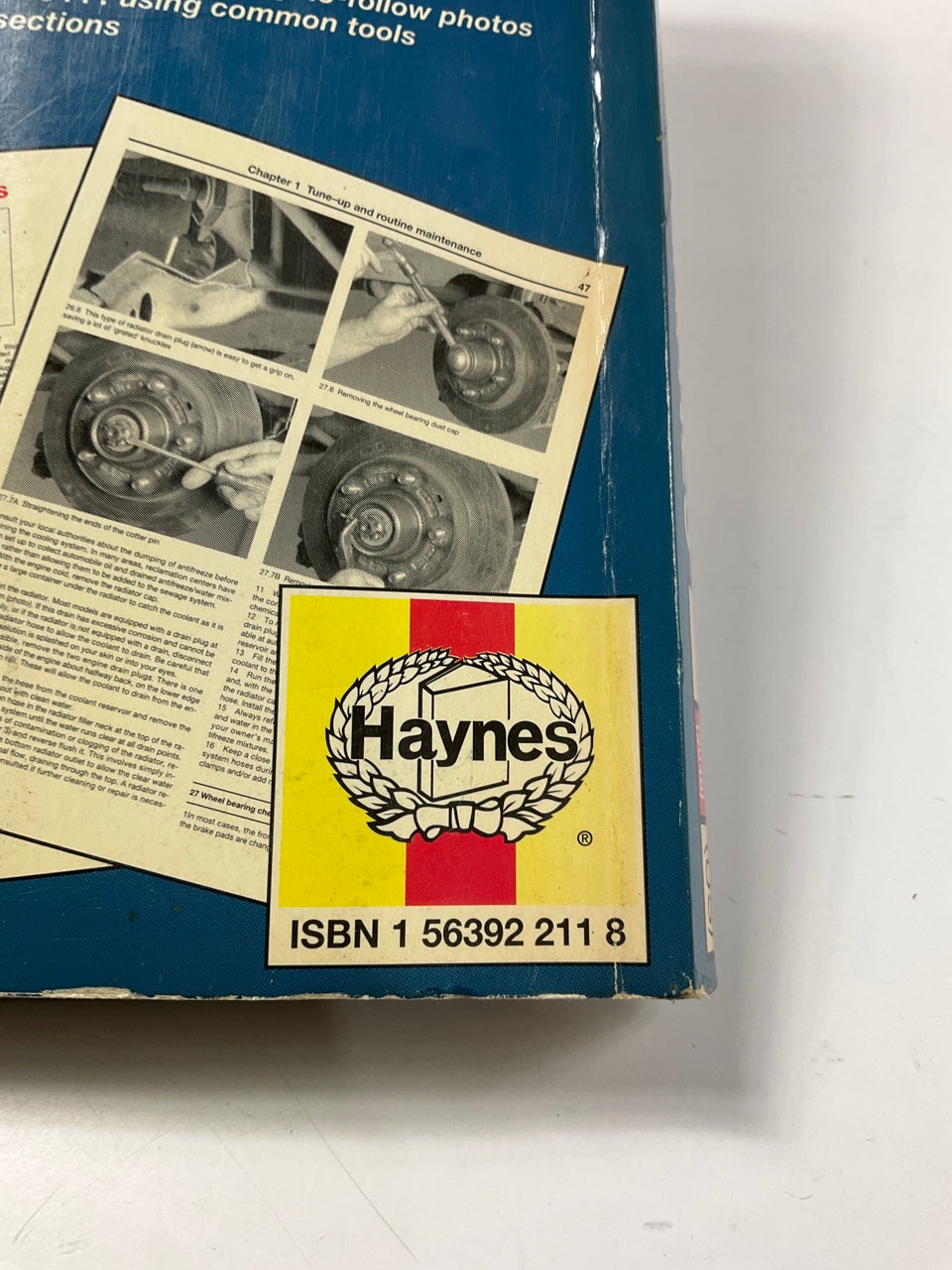 OPENED - Haynes 92080 Repair Manual For 1991-1995 Toyota Previa