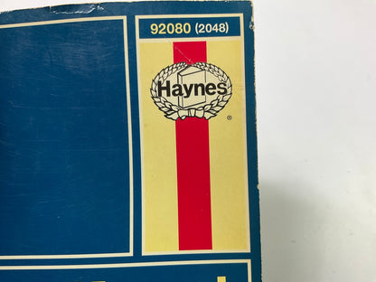 OPENED - Haynes 92080 Repair Manual For 1991-1995 Toyota Previa