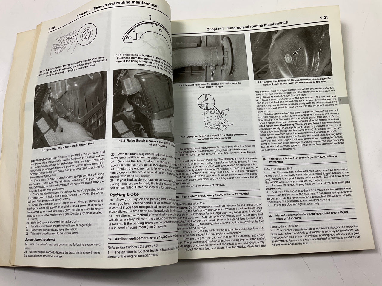 OPENED - Haynes 92080 Repair Manual For 1991-1995 Toyota Previa