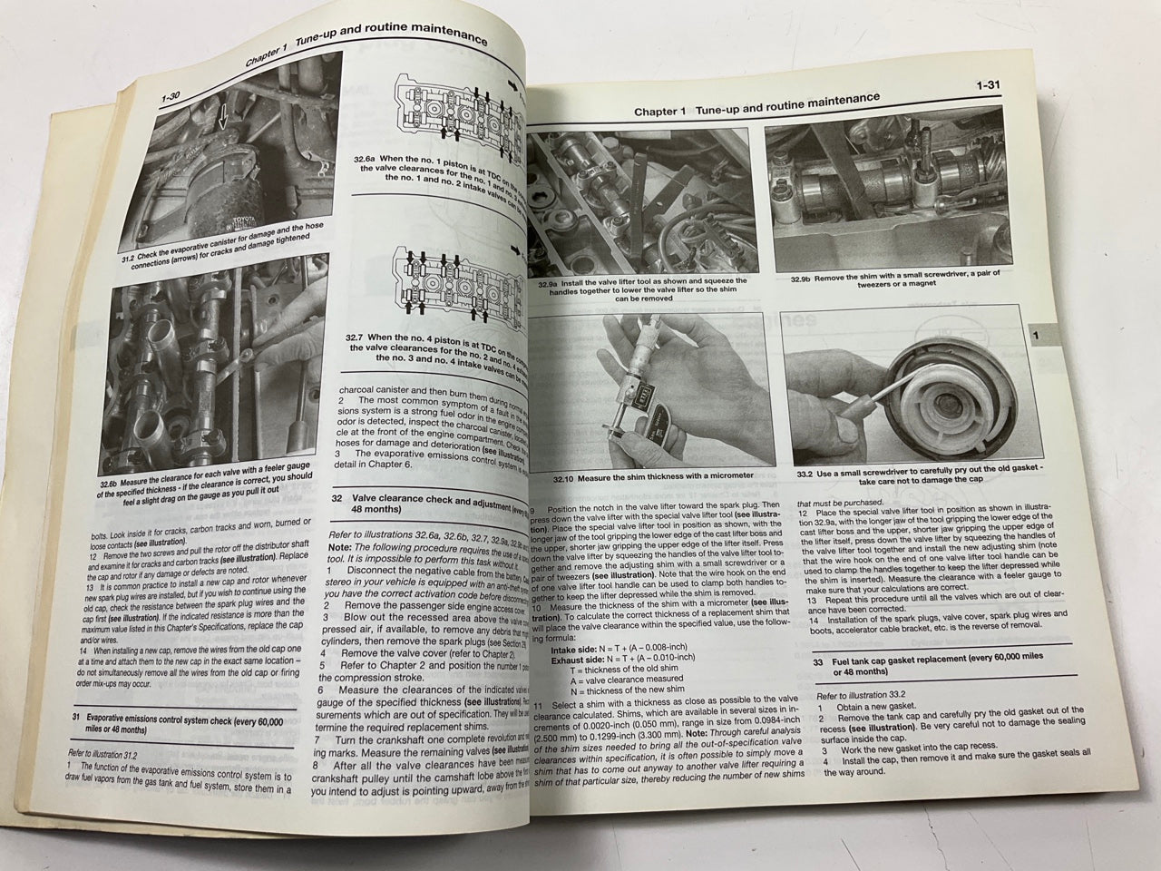 OPENED - Haynes 92080 Repair Manual For 1991-1995 Toyota Previa