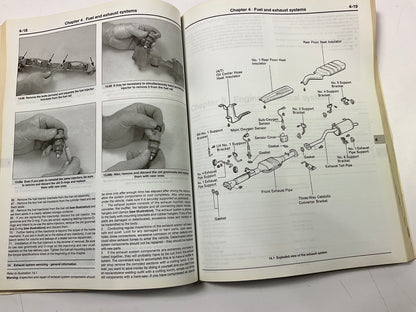 OPENED - Haynes 92080 Repair Manual For 1991-1995 Toyota Previa