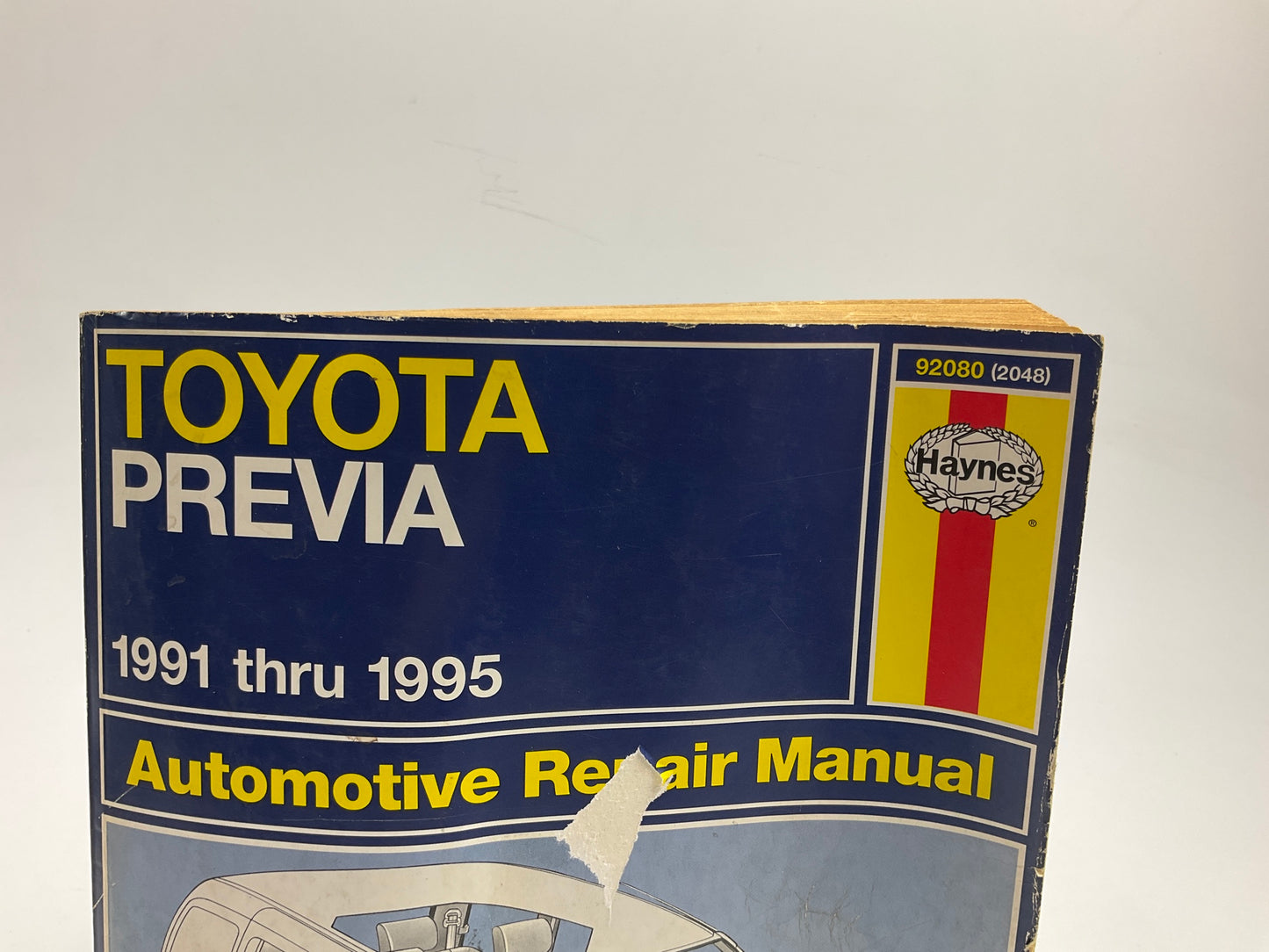 Haynes 92080 Repair Manual For 1991-1995 Toyota Previa - USED