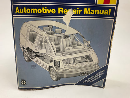 Haynes 92080 Repair Manual For 1991-1995 Toyota Previa - USED