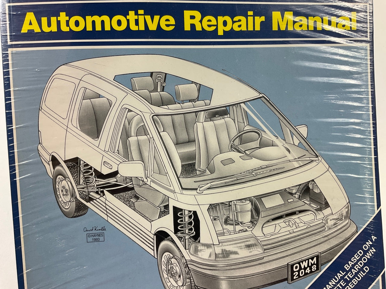 Haynes 92080 Repair Manual For 1991-1995 Toyota Previa - SEALED