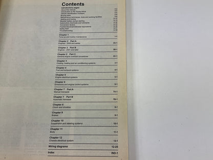 OPEN - Haynes 92082 Repair Manual For 1996-2005 Toyota RAV4