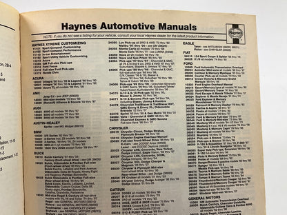 OPEN - Haynes 92082 Repair Manual For 1996-2005 Toyota RAV4