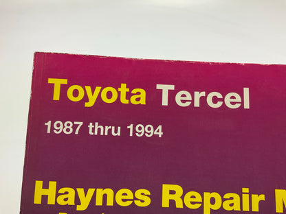 USED #2 - Haynes 92085 Repair Manual For 1987-1994 Toyota Tercel
