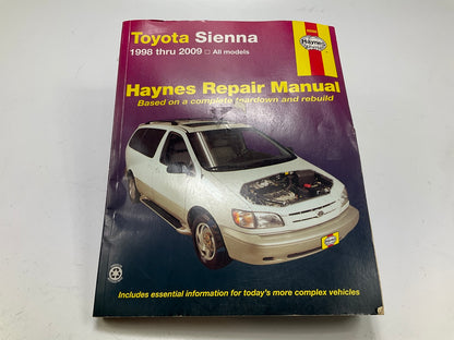 USED - Haynes 92090 Repair Manual For 1998-2010 Toyota Sienna