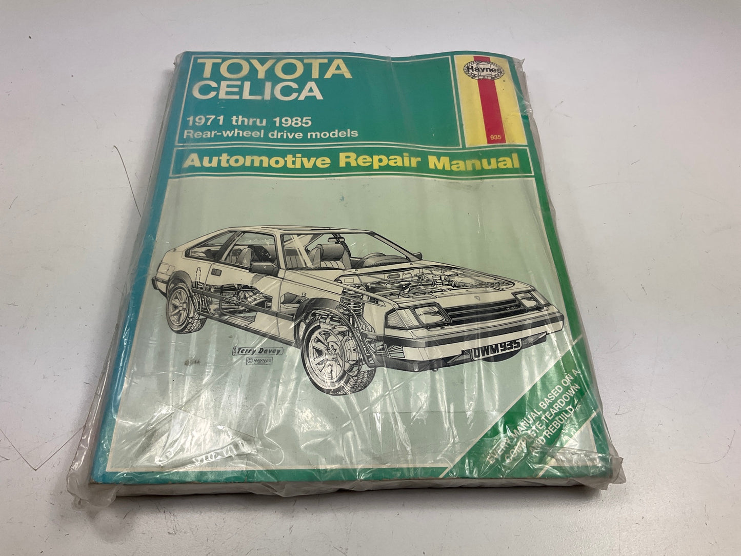 NOS Vintage #935 Haynes Manual For 1971-1985 TOYOTA CELICA  RWD