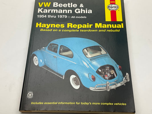 Haynes 96008 Repair Manual For 1954-1979 VW Beetle, 1955-74 Karmann Ghia