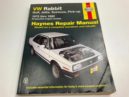 USED - Haynes 96016 Repair Manual 1975-1992 VW Golf Jetta Scirocco, Pickup