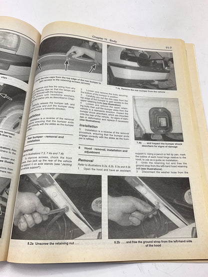 OPENED Haynes 96017 Repair Manual For 1993-2002 VW Golf & Jetta, 1995-02 Cabrio