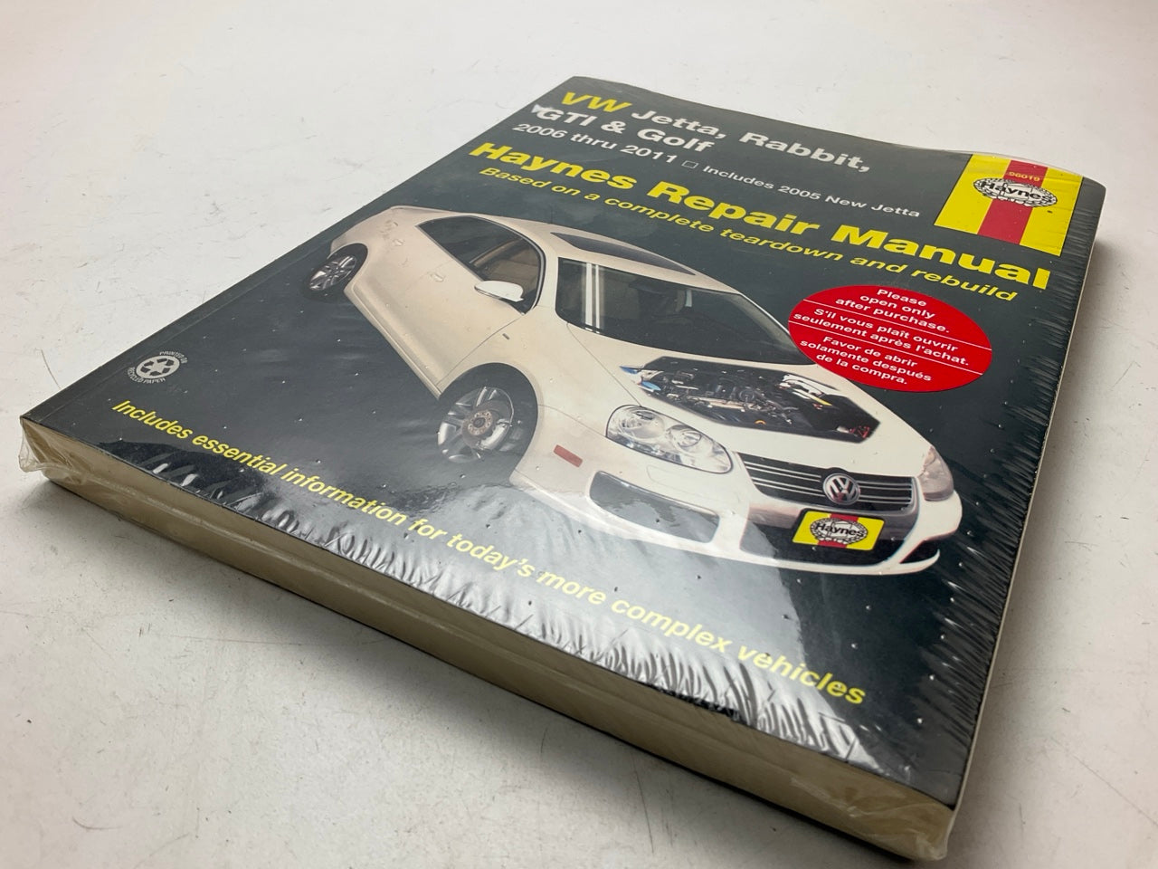 Haynes 96019 Repair Manual For 2006-2011 VW Jetta, Rabbit, GTI & Golf