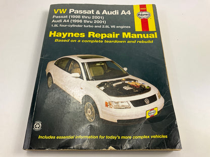 OPEN - Haynes 96023 Repair Manual For 1998-01 VW Passat,  1996-01 Audi A4