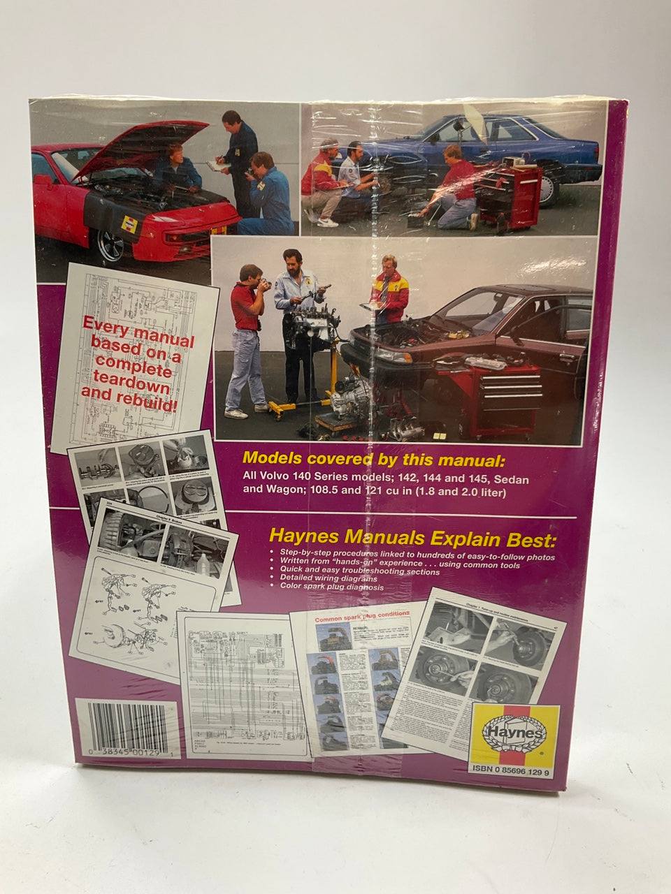 Haynes 97015 Repair Manual For 1966-1974 Volvo 140 Series 1.2L 2.0L - SEALED