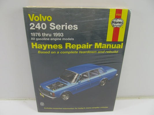 SEALED - Haynes 97020 Repair Manual For 1976-1983 Volvo 240 Series