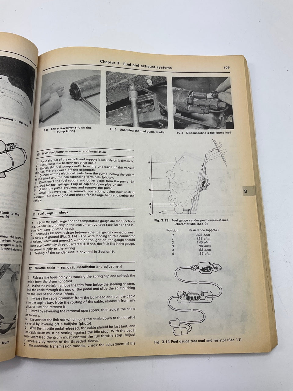 DAMAGED - Haynes 97040 Repair Manual For 1982-1988 Volvo 740 & 760