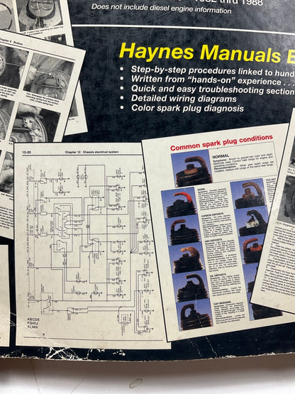 DAMAGED - Haynes 97040 Repair Manual For 1982-1988 Volvo 740 & 760