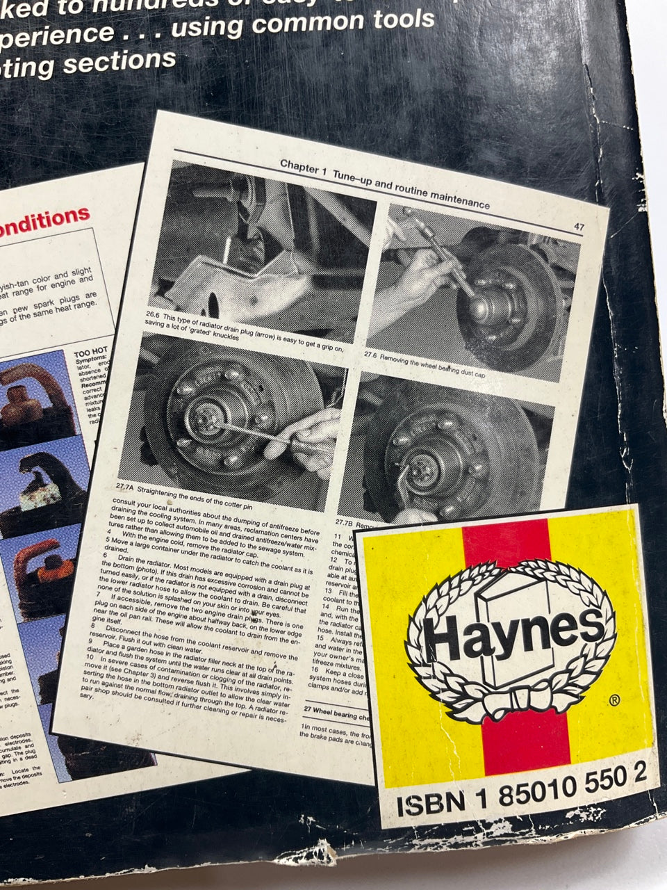 DAMAGED - Haynes 97040 Repair Manual For 1982-1988 Volvo 740 & 760