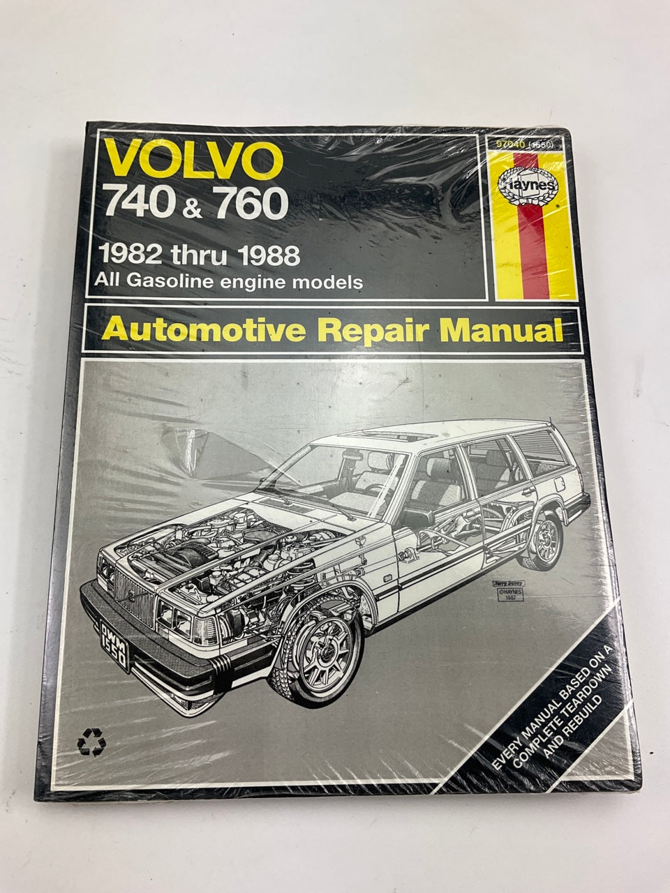 Haynes 97040 Repair Manual For 1982-1988 Volvo 740 & 760 - SEALED