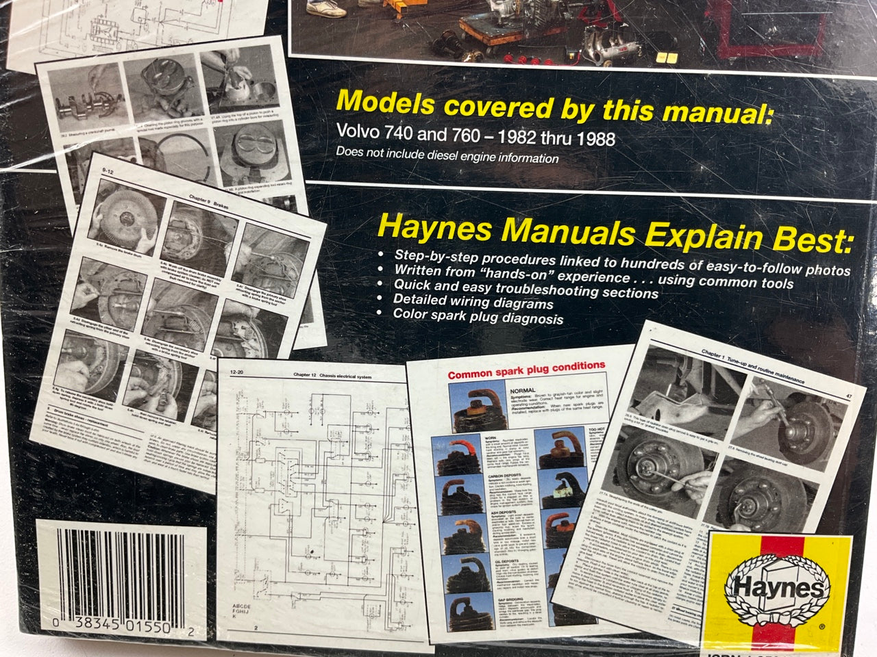 Haynes 97040 Repair Manual For 1982-1988 Volvo 740 & 760 - SEALED