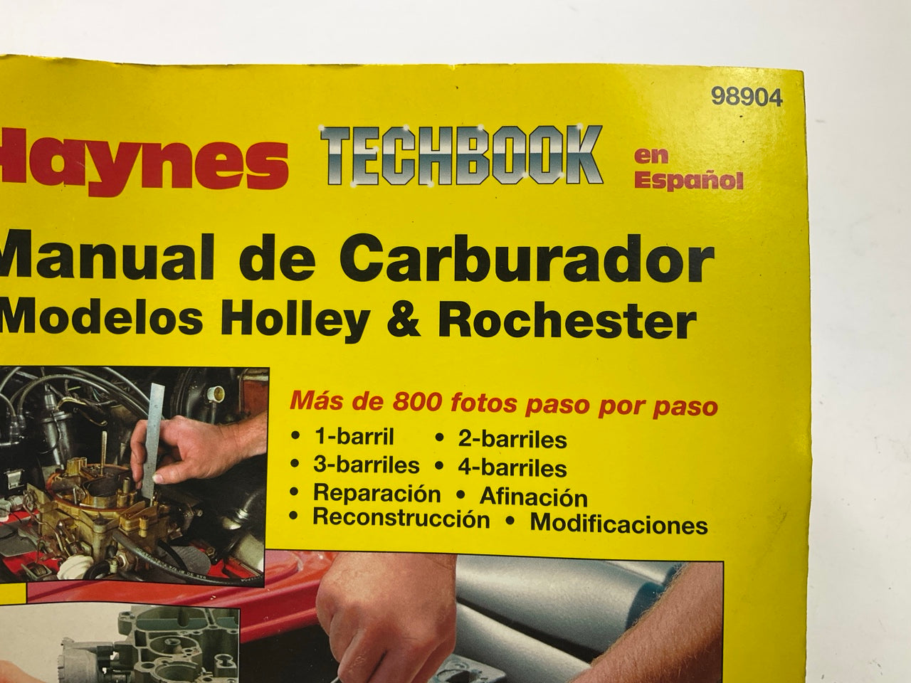 Haynes 98904 Manual De Carburador Modelos For Holley & Rochester - ABIERTO