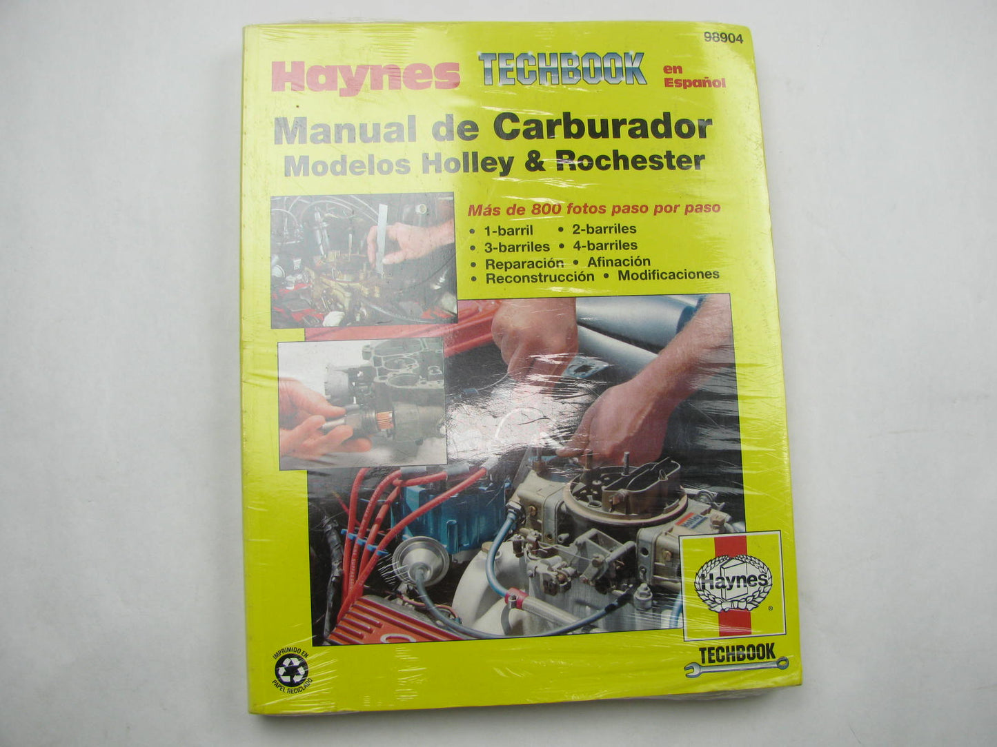 HAYNES TECHBOOK EN ESPANOL Carburador Model Holley Rochester Haynes 98904