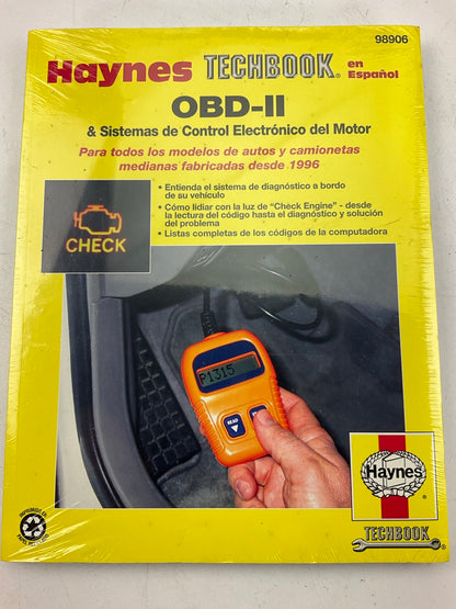 Haynes 98906 Manual De OBD-II & Sistemas De Control Electrico Del Motor