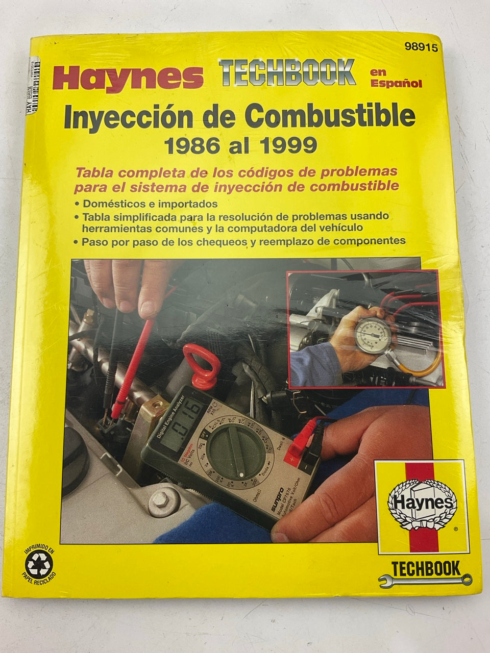 Haynes 98915 Manual De Inyeccion De Combustible De 1986-1999 - SELLADO