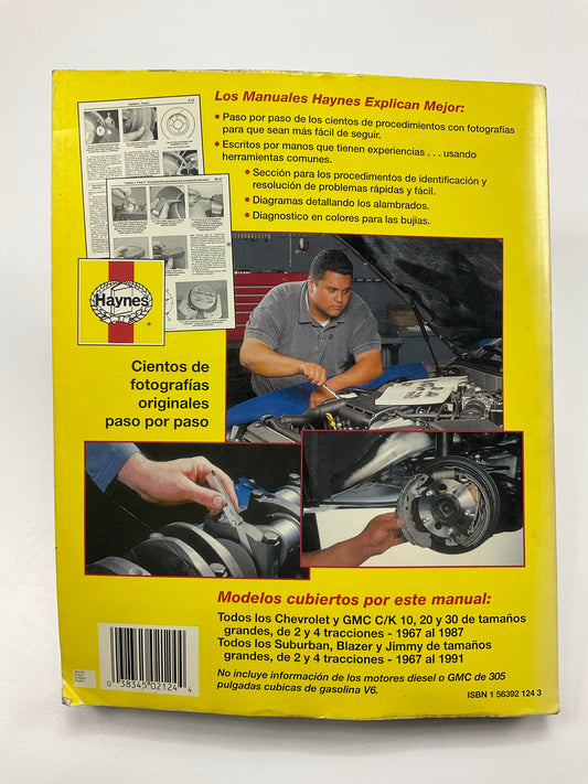 Haynes 99040 Manual De Reparacion Para Camionetas Chevy Y GMC De 1967-1987 - U