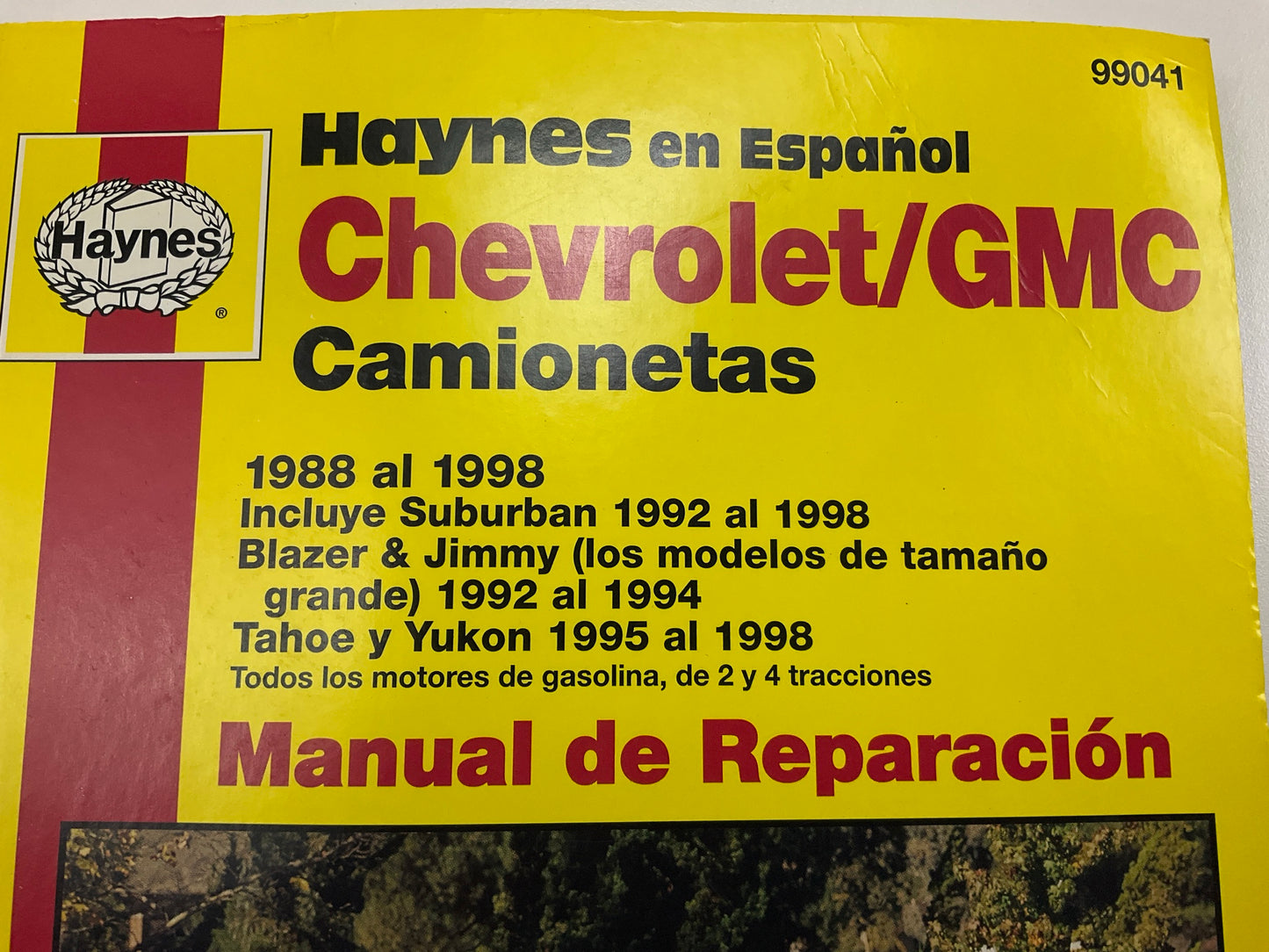 Haynes 99041 Manual De Reparacion Para Camionetas Chevy Y GMC De 1988-98 - USADO