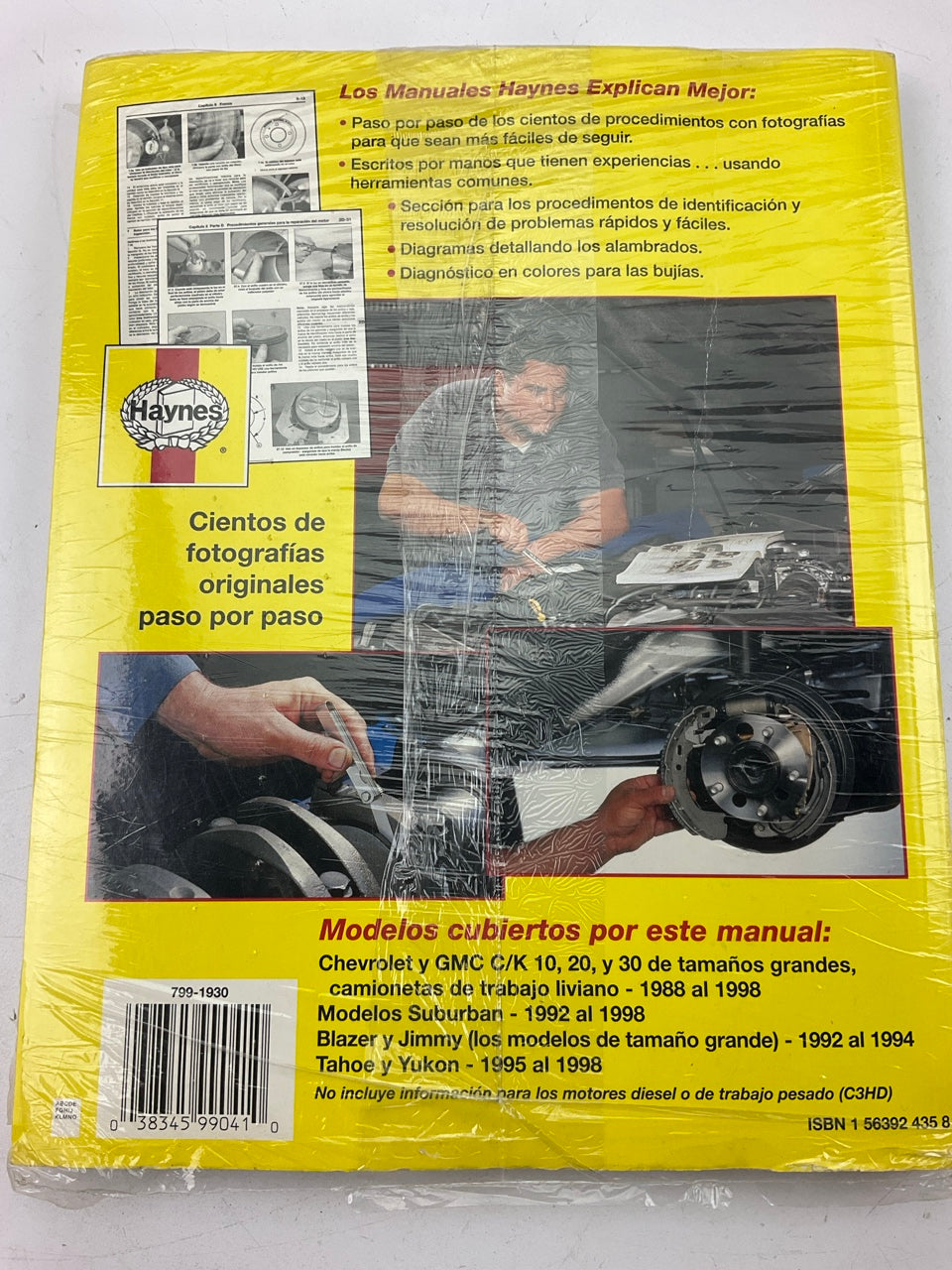 Haynes 99041 Manual De Reparacion Para Camionetas Chevy Y GMC De 1988-1998