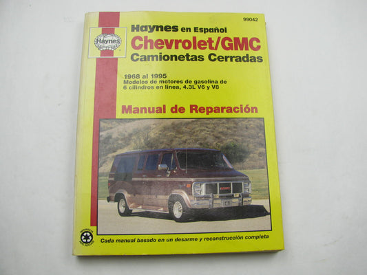 USED - Chevrolet/GMC Camionetas Cerradas Haynes Manual De Reparacion: 1968-1995