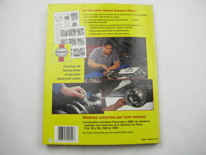 USED - Chevrolet/GMC Camionetas Cerradas Haynes Manual De Reparacion: 1968-1995