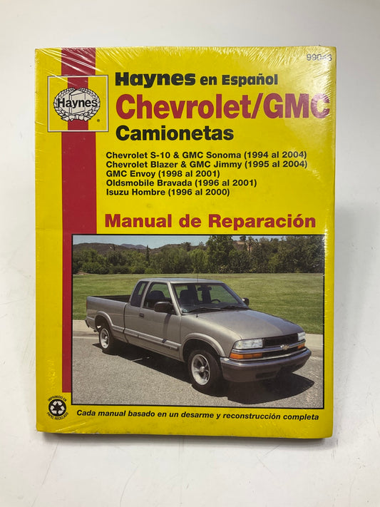 SELLADO - Haynes 99043 Manual De Reparacion Para Camionetas Chevy/gmc 94-04