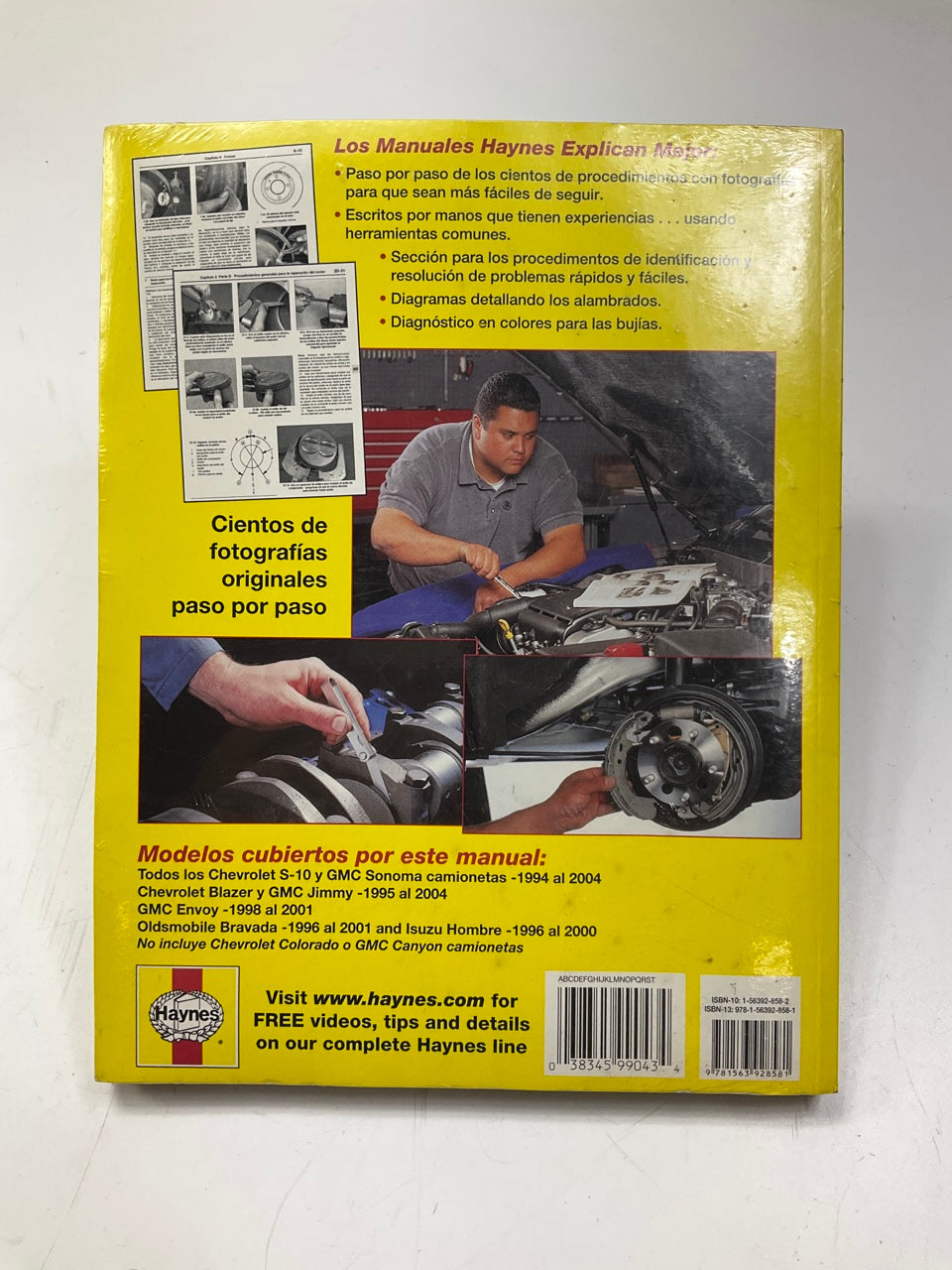 SELLADO - Haynes 99043 Manual De Reparacion Para Camionetas Chevy/gmc 94-04