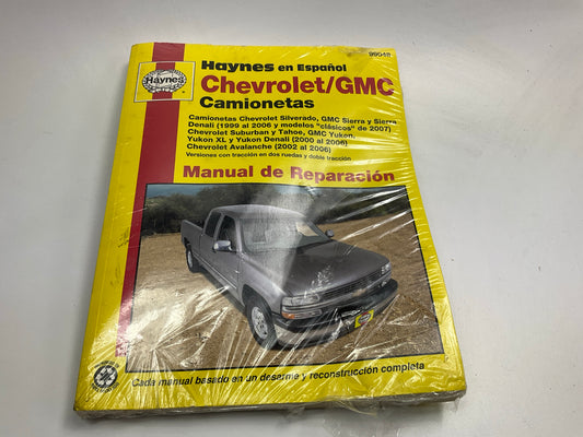 Haynes 99048 Manual De Reparacion Para Camionetas Chevy & GMC 00-07 - ABIERTO