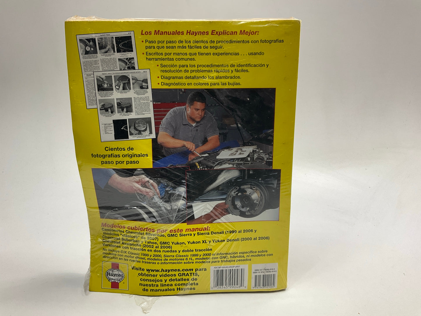 Haynes 99048 Manual De Reparacion Para Camionetas Chevy & GMC 00-07 - ABIERTO