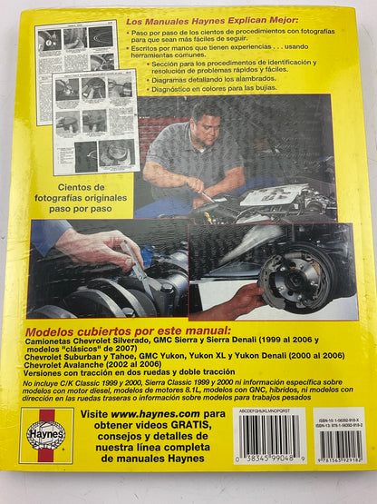 Haynes 99048 Manual De Reparacion Para Camionetas Chevy & GMC 2000-2007