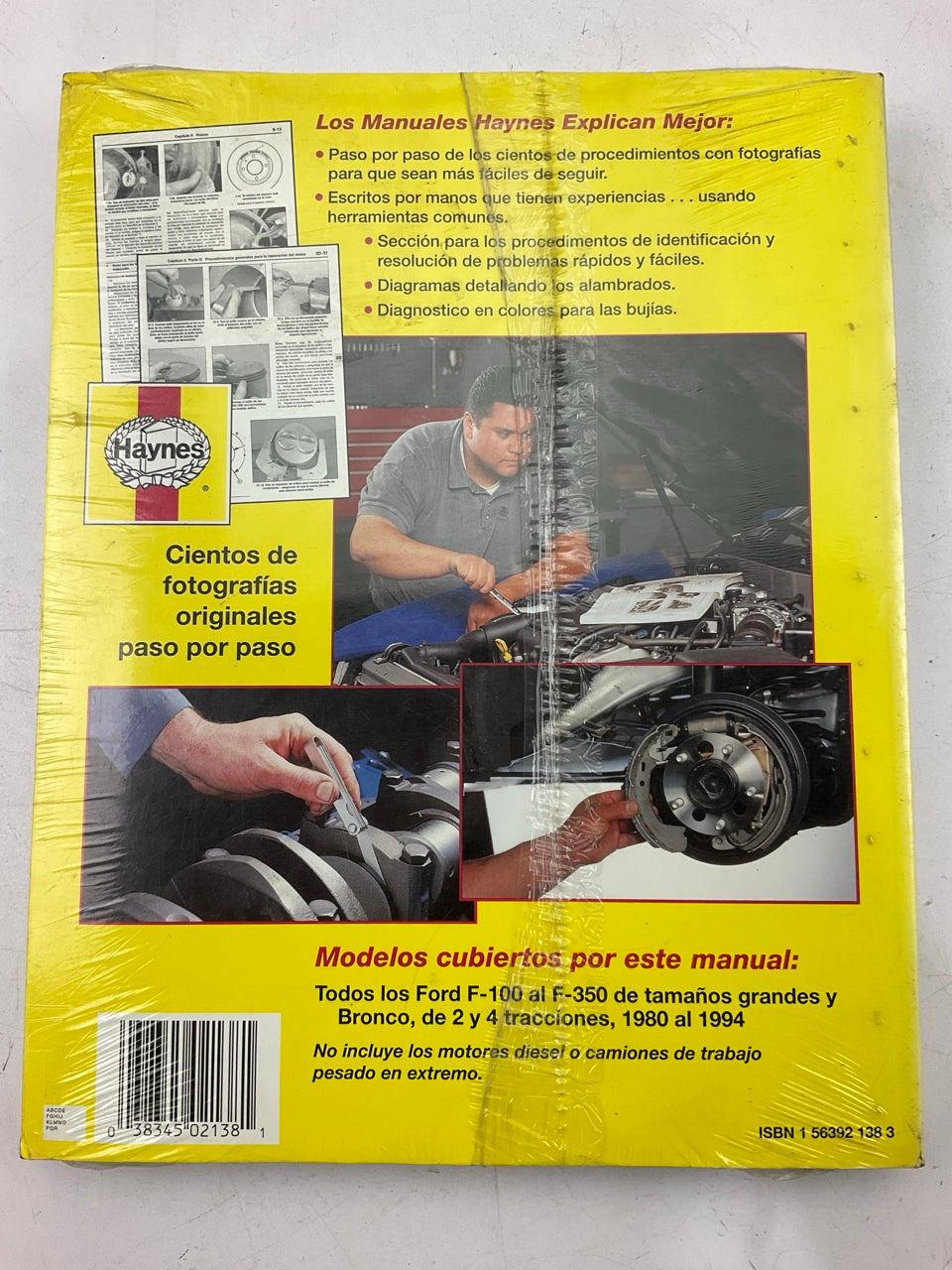 Haynes 99075 Manual De Reparacion Para F-100 F-150 F-250 F-350 & Bronco De 80-94