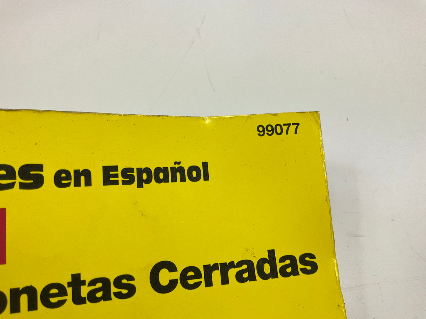 CUBIERTA DAÑADA  - Manual De Reparacion Para Camionetas Cerradas De Ford 69-91