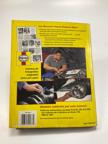 USADO #2 - Manual De Reparacion Para Camionetas Cerradas De Ford 1969-1991