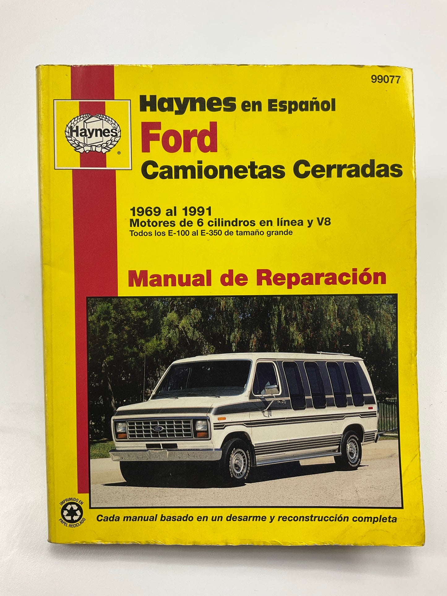 USADO #3 - Manual De Reparacion Para Camionetas Cerradas Ford De 1969-1991