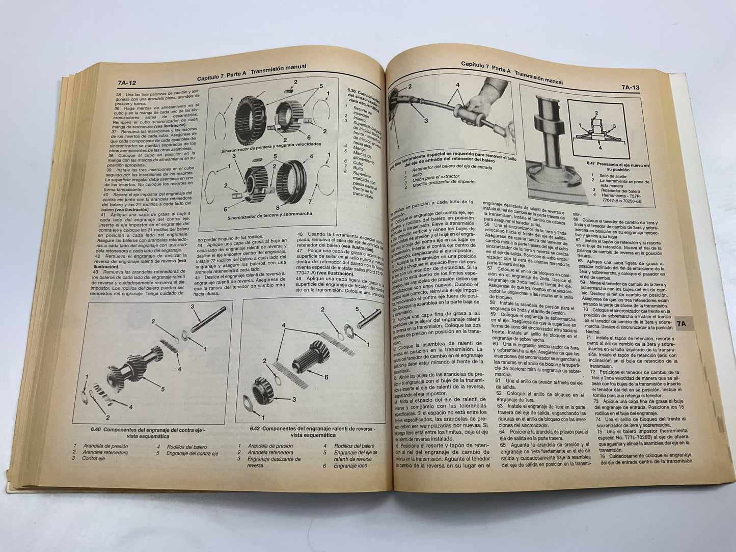USADO #3 - Manual De Reparacion Para Camionetas Cerradas Ford De 1969-1991