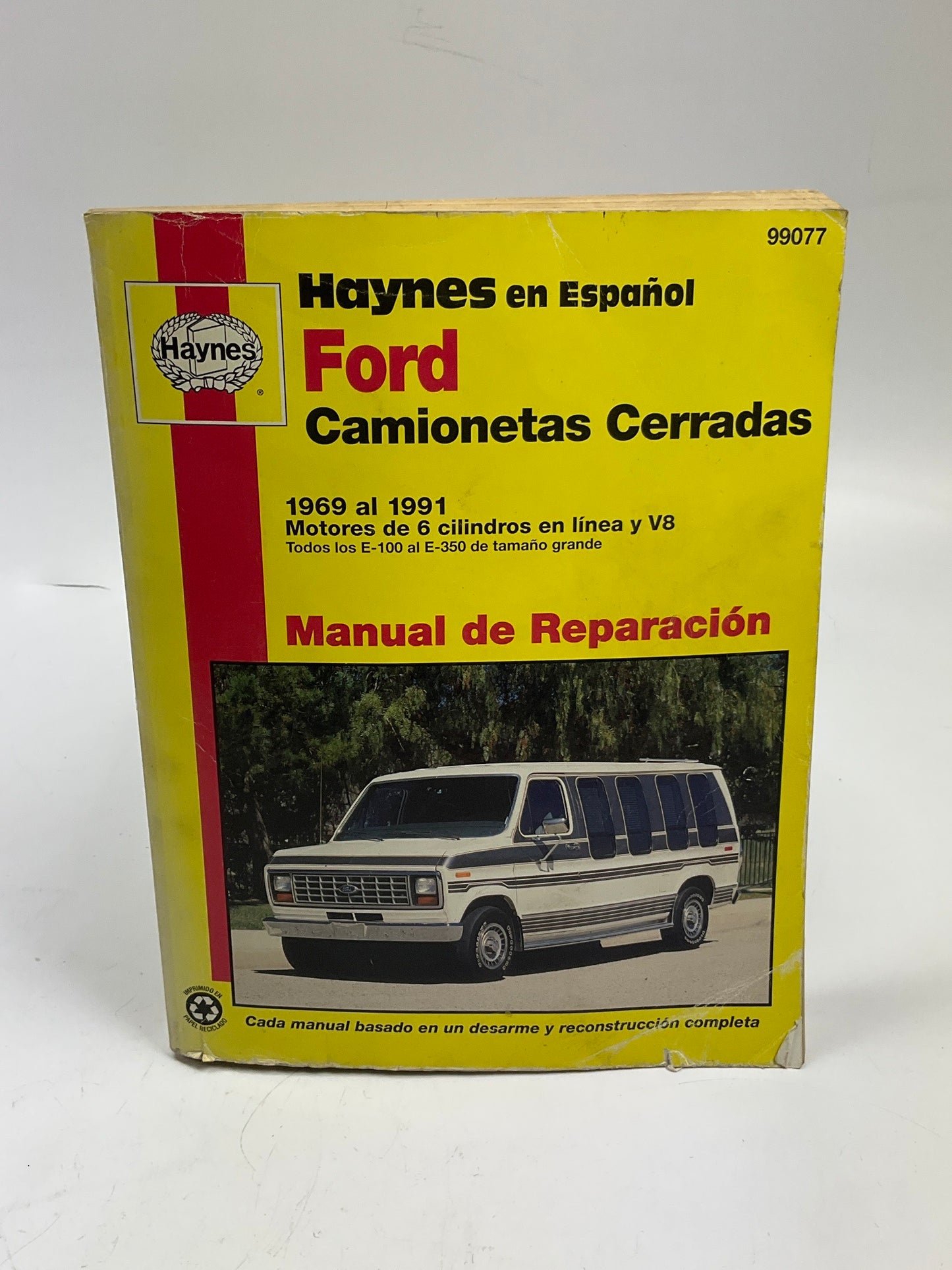 USADO - Manual De Reparacion Para Camionetas Cerradas De Ford 1969-1991